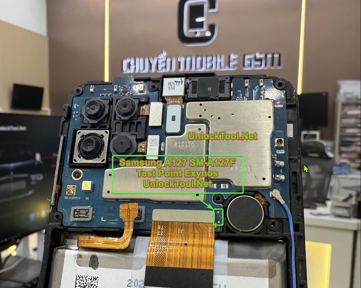 Samsung Galaxy A12 Sm A127 Test Point / EDL Point